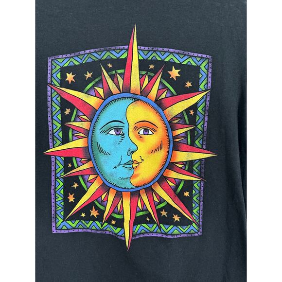 Mad Engine Sun and Moon T Shirt Women’s Size Small Celestial - Picture 2 of 4